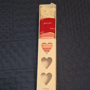 NIB GAP VALENTINE'S DAY THEME THONGS SET-SIZE LARGE